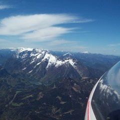 Flugwegposition um 13:30:23: Aufgenommen in der Nähe von St. Ilgen, 8621, Österreich in 2016 Meter
